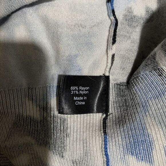 Lane Bryant Womens Plus Size 26 28 Multicolor Floral Print Button Cardigan - Picture 6 of 7